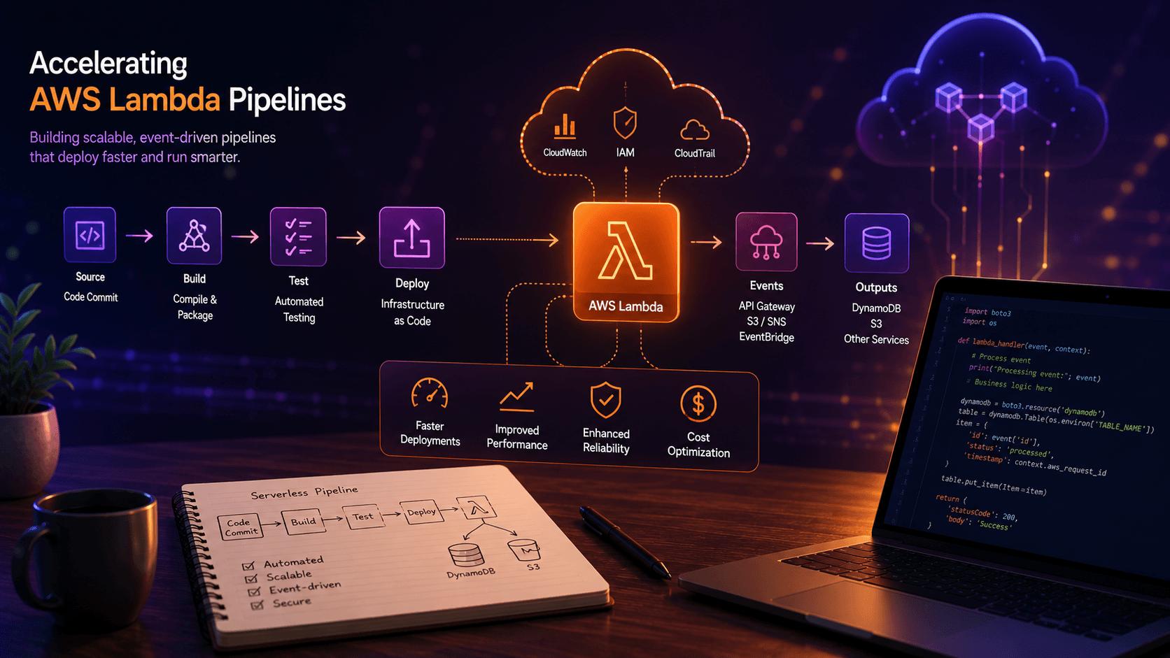 Accelerating AWS Lambda Pipelines Case Study Case Study | Copyright © Magnence