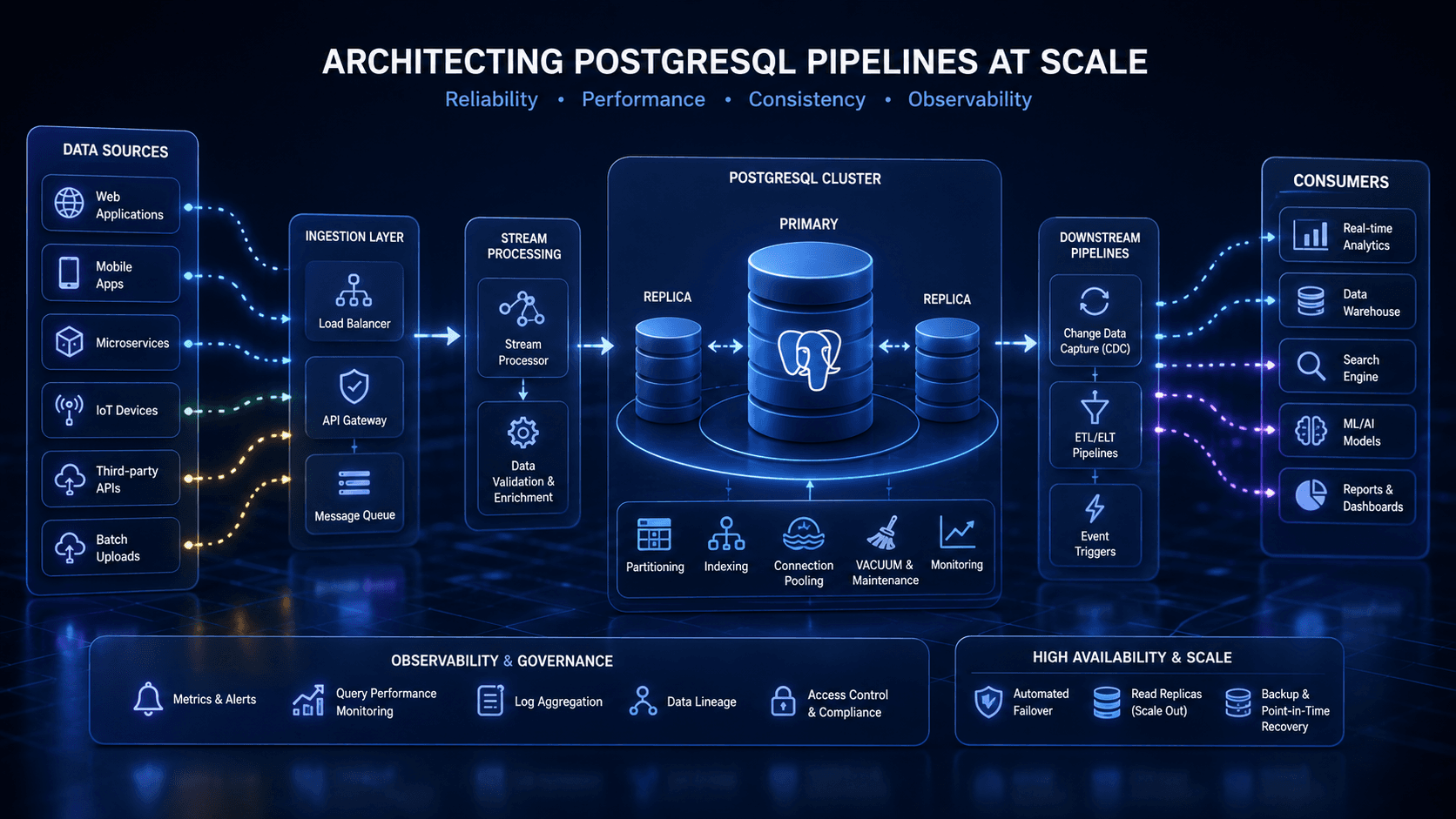 Architecting PostgreSQL Pipelines at Scale Case Study | Copyright © Magnence