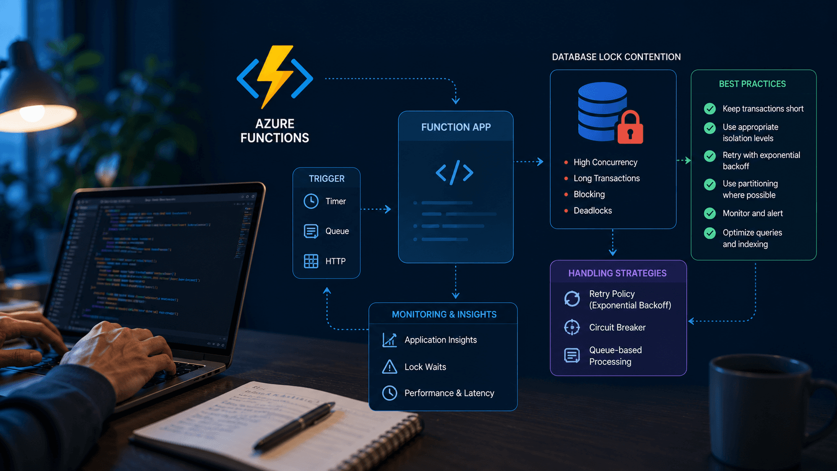 Azure Functions for Database Lock Contention: Best Practices Case Study | Copyright © Magnence