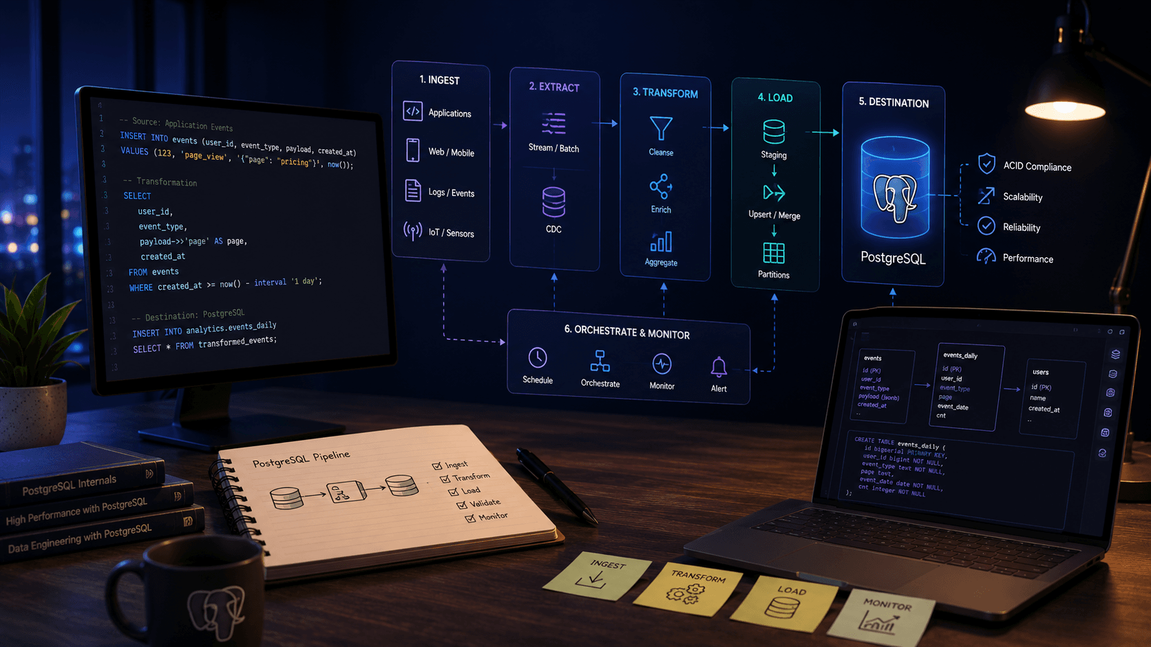 Designing PostgreSQL Pipelines A Complete Guide Case Study | Copyright © Magnence