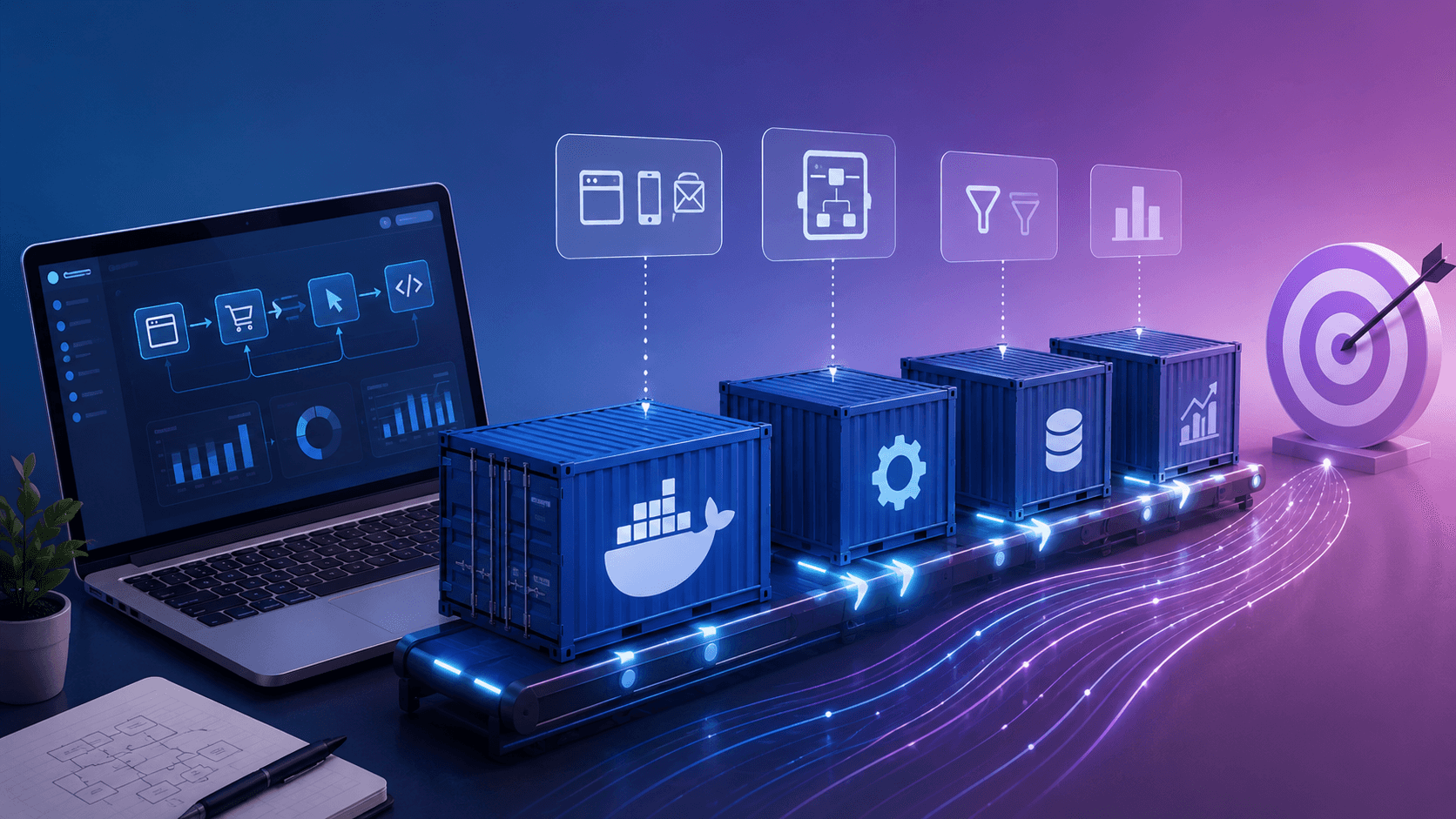 Docker for Conversion Rate Attributions: Case Study Case Study | Copyright © Magnence