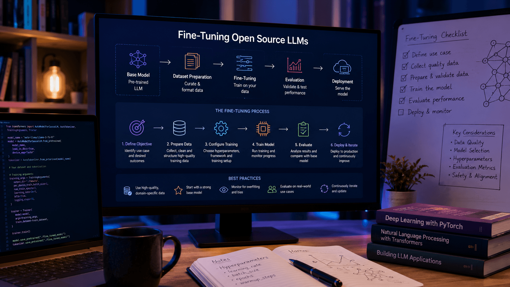 Fine-Tuning Open Source LLMs: A Practitioner's Guide: A Complete Guide Case Study | Copyright © Magnence