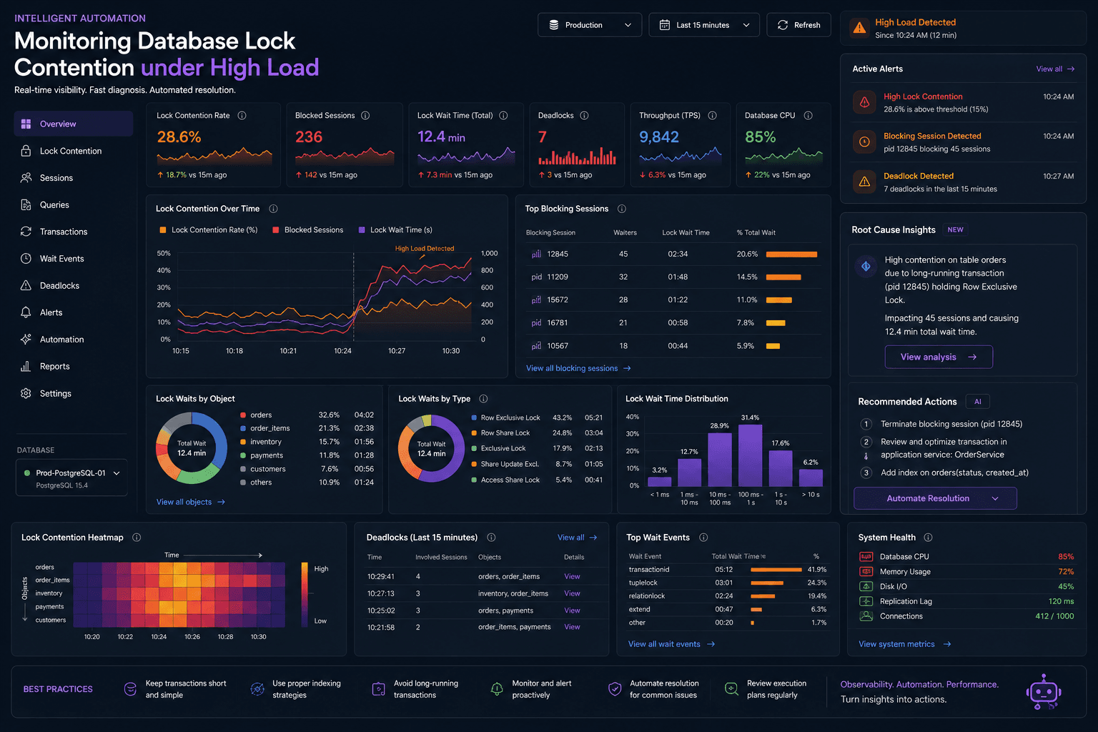 Monitoring Database Lock Contention with Figma: under High Load Case Study | Copyright © Magnence