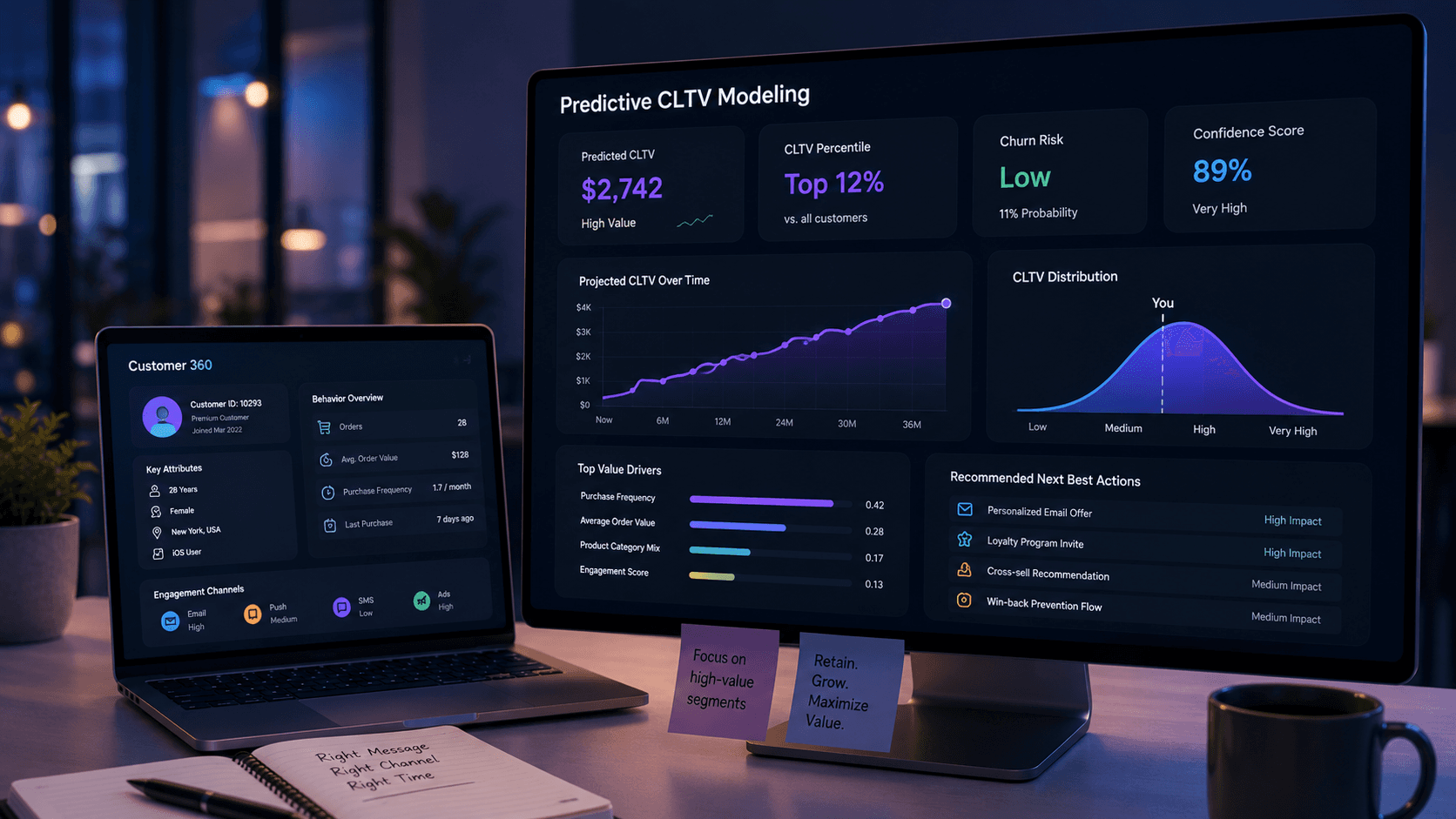 Predictive Customer Lifetime Value (CLTV) Modeling: At Scale Case Study | Copyright © Magnence