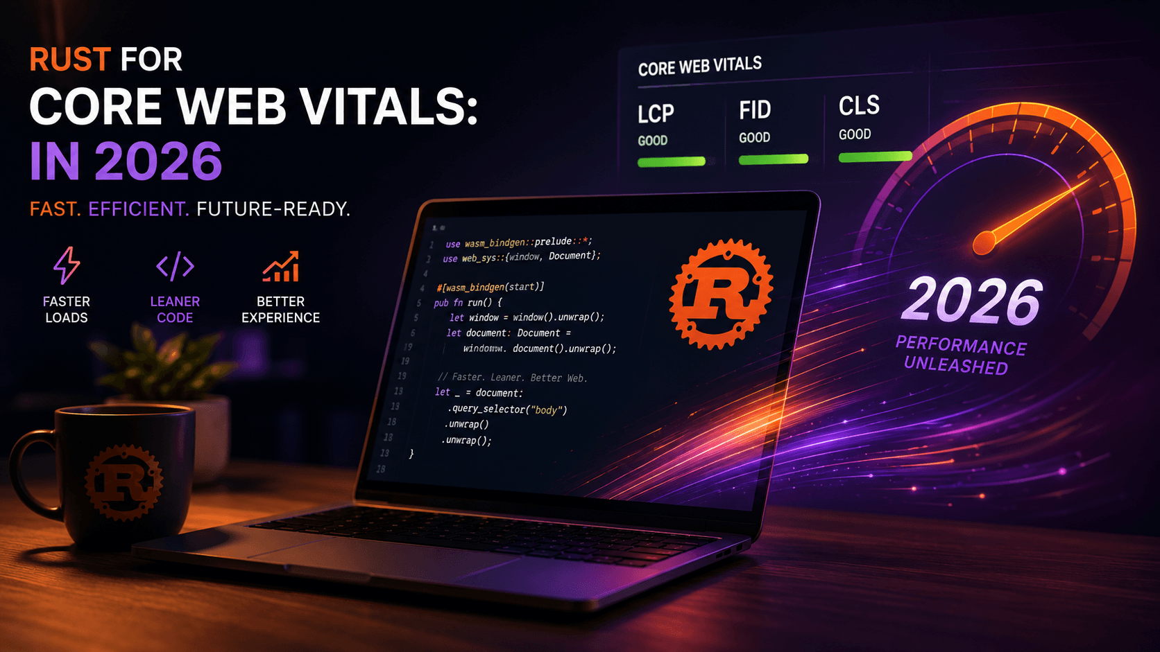Rust for Core Web Vitals: in 2026 Case Study | Copyright © Magnence