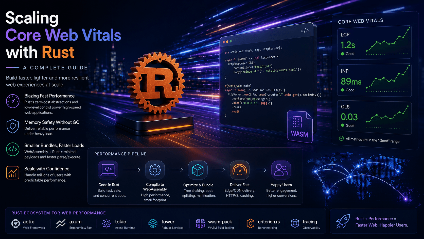 Scaling Core Web Vitals with Rust: A Complete Guide Case Study | Copyright © Magnence