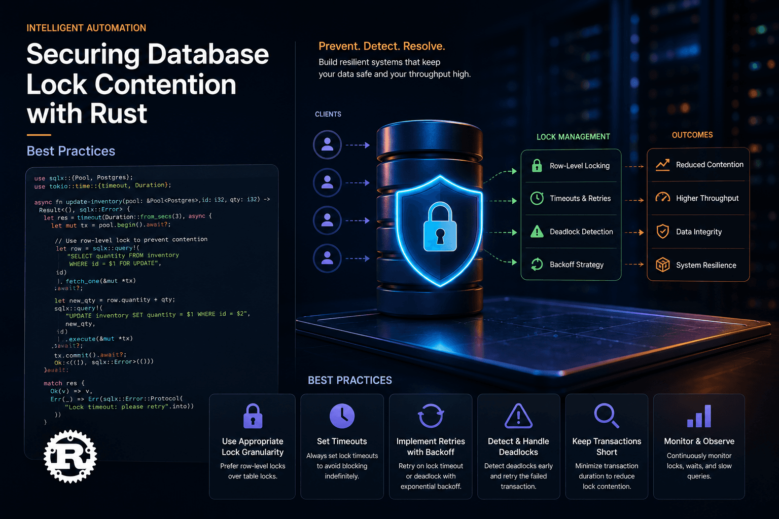 Securing Database Lock Contention with Rust: Best Practices Case Study | Copyright © Magnence