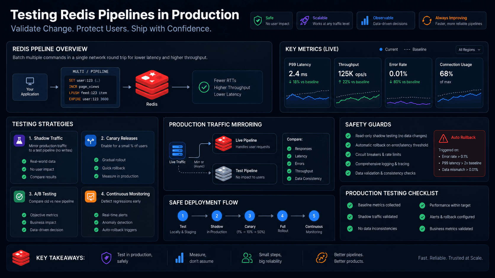Testing Redis Pipelines in Production Case Study | Copyright © Magnence
